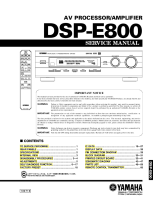 Yamaha DSPE-800 - Service Manual 